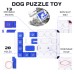 Blanlody Interactive Dog Puzzle Toys for Boredom, Dog Puzzle Feeders for Small, Medium, Large puppy, Treat Dispenser Toys for Gifts, Brain Stimulation for Iq, Slow Feeder