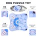 Blanlody Interactive Dog Toys,Dog Puzzle Toys for Boredom，Dog Puzzle Feeders for Small,Medium,Large Dogs,Treat Dispenser Dog Toy for Dog Gifts,Dog Brain Stimulation Toys for IQ,Slow Feeder for Dog