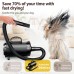Dog Dryer Blower, Very Quiet, 5.2 HP / 3800W Motor, Adjustable Speed, Dog Grooming Dryer Blower with 4 Different Nozzles and Flexible Hose