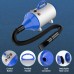 Blanlody Dog Hair Dryer Blaster 3800W/5.2HP Pet Grooming Hair Dryer Low Noise Temperature Heater with 4 Different Nozzles and Pet Grooming Brush