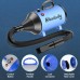 High Velocity Blow Dryer for Dogs,5.2HP/ 3800W Dog Blower Grooming Dryer,Adjustable Speed & Temp Pet Dryer with 4 Nozzles Detachable hose