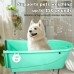 Dog Bath Tub, 45" Portable Foldable Dog Washing Station, Dog Grooming Tub with Removable Stairs,Anti-Slip Design Dog Washing Station for Home,Dog Bath for Medium to Large Size Dogs（Bathtub & Stairs )