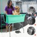 Dog Bath Tub, 45" Portable Foldable Dog Washing Station, Dog Grooming Tub with Removable Stairs,Anti-Slip Design Dog Washing Station for Home,Dog Bath for Medium to Large Size Dogs（Bathtub & Stairs )