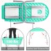 Dog Bath Tub, 45" Portable Foldable Dog Washing Station, Dog Grooming Tub with Removable Stairs,Anti-Slip Design Dog Washing Station for Home,Dog Bath for Medium to Large Size Dogs（Bathtub & Stairs )